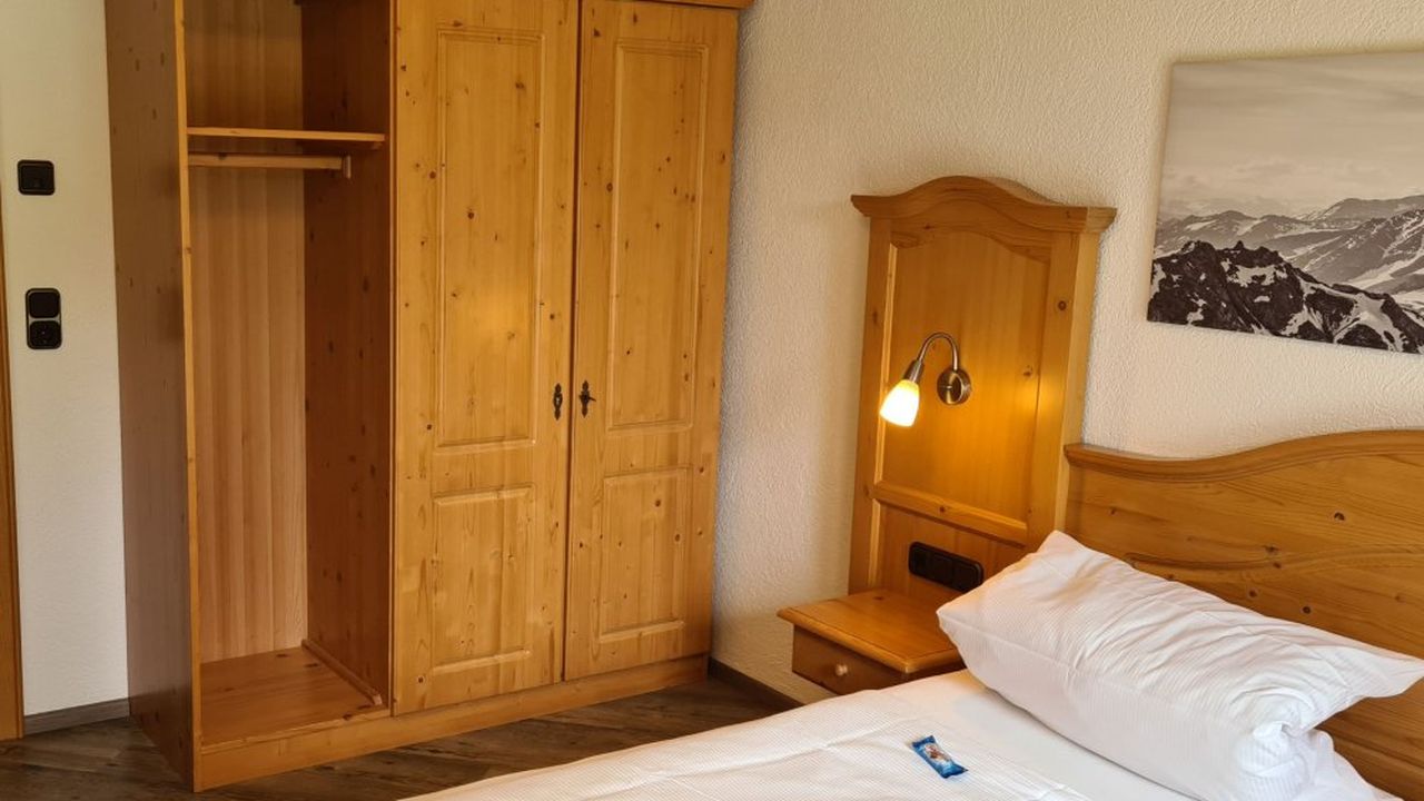 Schlafzimmer mit Doppelbett Haus Hedwig 3 Schlafzimmer mit Doppelbett Haus Hedwig 3